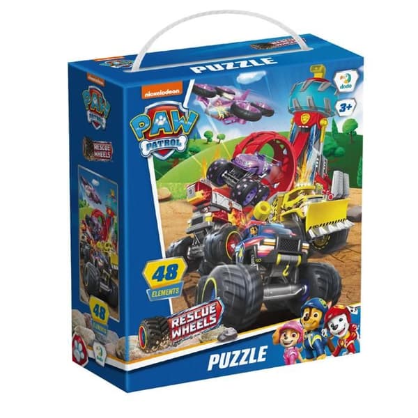Pussel Paw Patrol Fordon 48 bitar för barn 200524