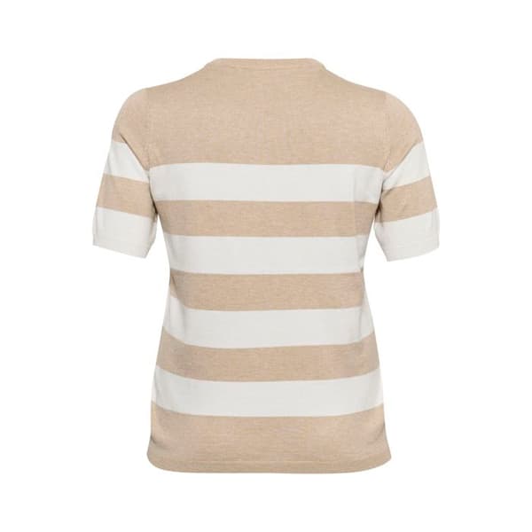 T-shirt randig dam KAFFE Curve Lizzy