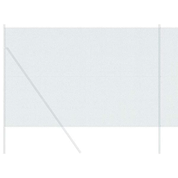 vidaXL Hexagonal stängsel Grön 1,6 x 10 m PVC 42005362