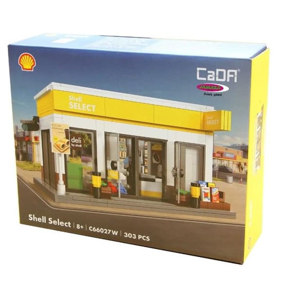 CaDA station Shell Select Bricks - JAMARA - Gul - Plast - Från 8 år