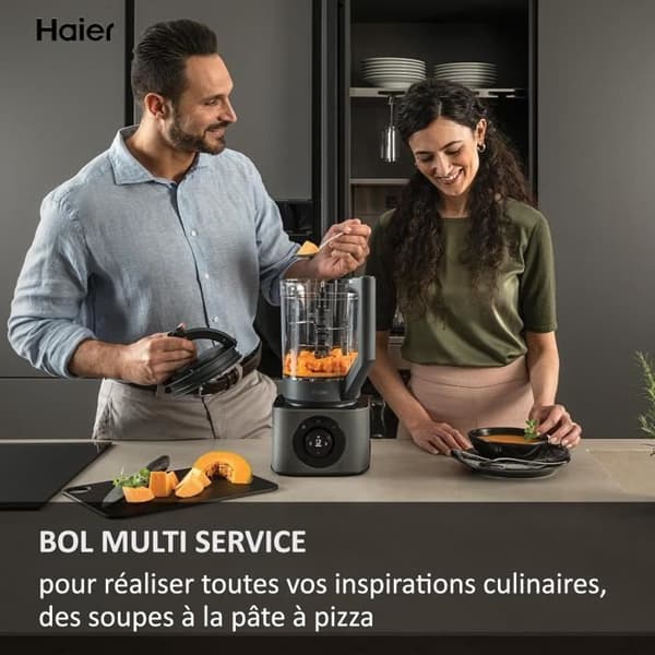 Robotblender Multifunktion - HAIER - I-Master - 6 Program - 3 Skålar - 2L Kapacitet
