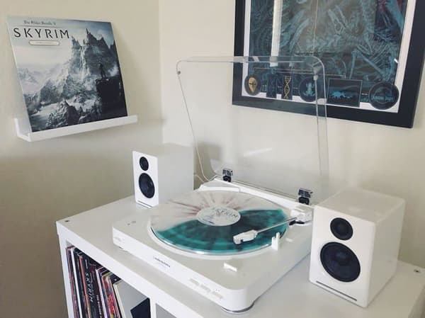 Högtalare - Audioengine A2+BT - högtalarkolonner, vit