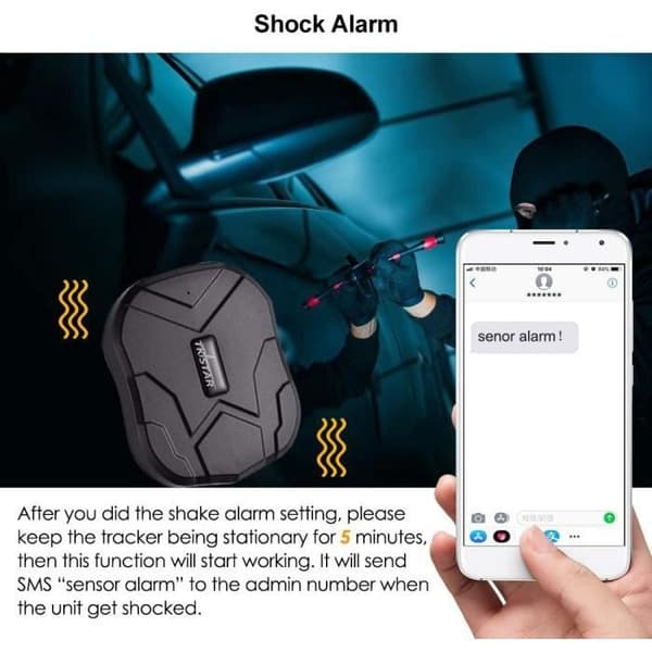 GPS-spårare - GPSTRACKER - TK Star 905 - Realtid - Lastbil - Autonomi 90 dagar