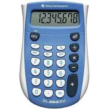 TEXAS INSTRUMENTS TI 503SV Miniräknare