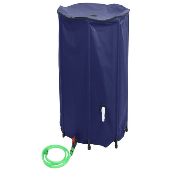Vattentank med fällbar kran 380 L PVC