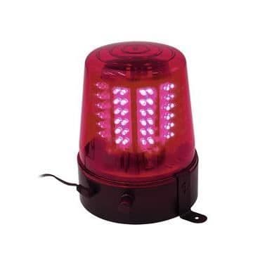 Polisljus 108 LED röd klassisk