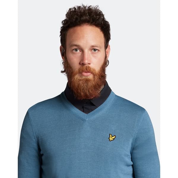 Lyle & Scott V-ringad tröja