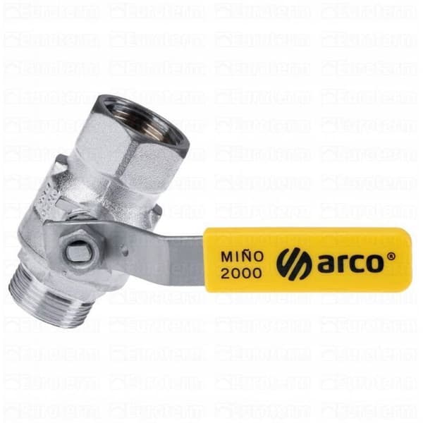 Kran med sfärisk spjäll - ARCO - MINO 2000 - 3/4 WZ - Grå - Mässing
