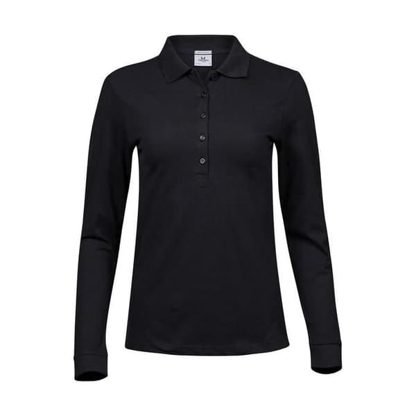 Polo långärmad dam Tee Jays Luxury Stretch