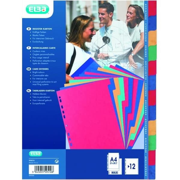 ELBA Indelningar - 12 positioner - 24x32
