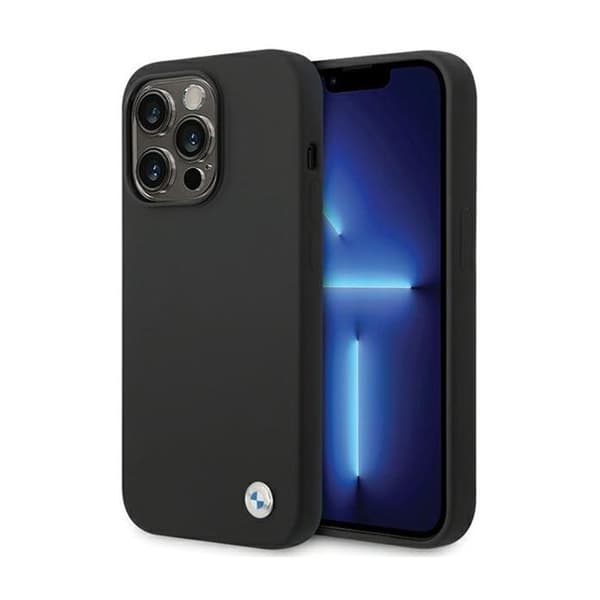 Telefonfodral - BMW - iPhone 15 Pro Max - Silikon - Metall - Stötskydd