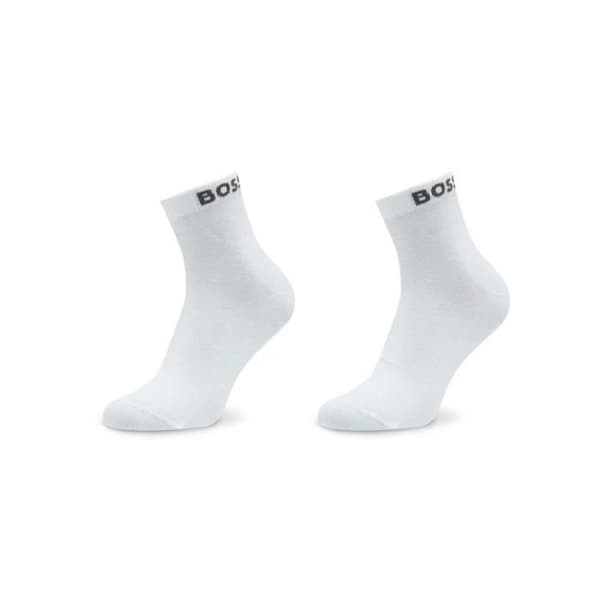 Strumpor - Boss - Man - Pack x2 klassiska - Vit - Bomull