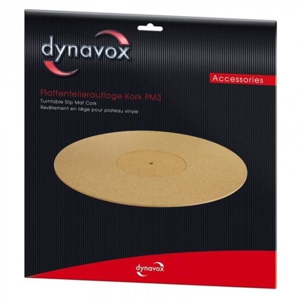 Dynavox MP3 kork tallrik matta Ø 30 cm