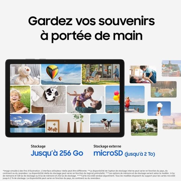 Samsung Galaxy Tab A11+ 11" 128 Go Silver