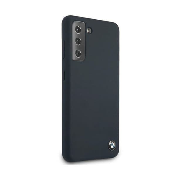 Telefonfodral - BMW - Samsung Galaxy S21+ - Silikon - Marinblå - Rip-skydd