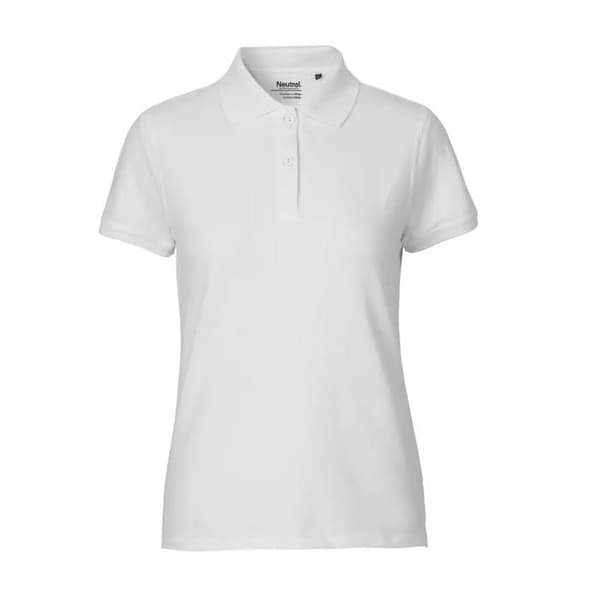 Polo dam Neutral Classic - vit