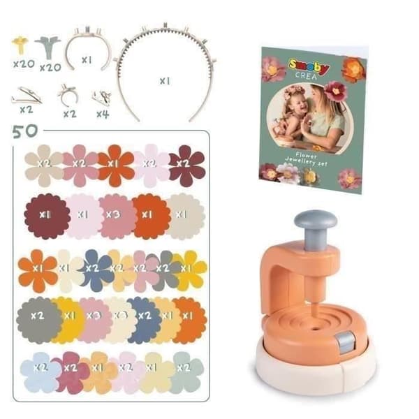 SMOBY - Smoby Créa - Blomster Smyckes Set - från 3 år