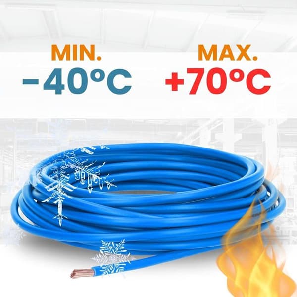 Kabel Lapp 4520026 H07V-K 16,0 mm² Blå 10 meter