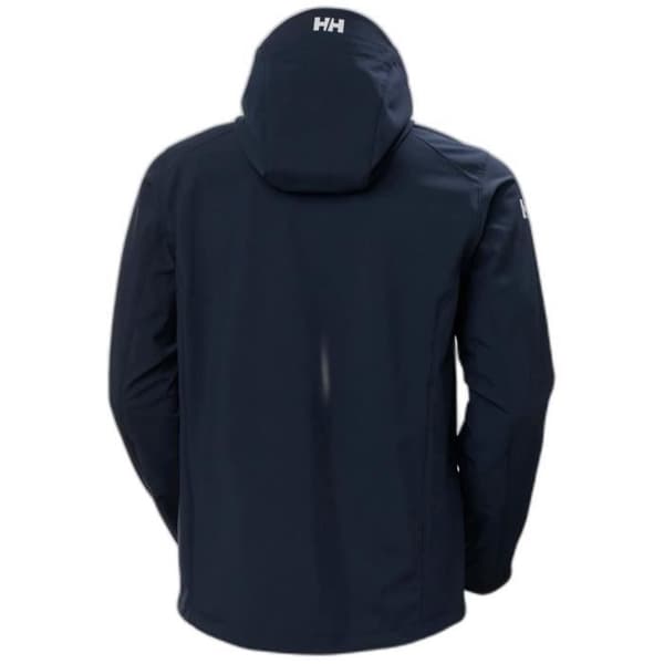 Helly Hansen huvtröja i bomull - marinblå - M