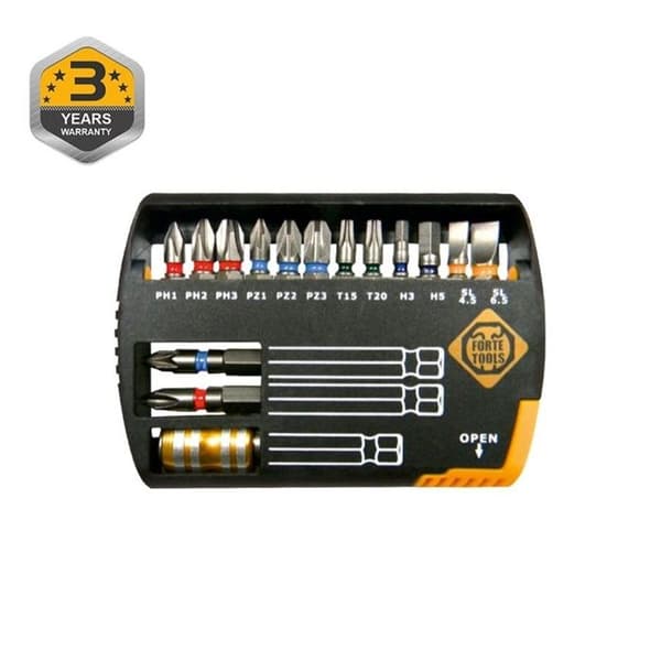 Forte verktyg BT15-00, 15 delar.