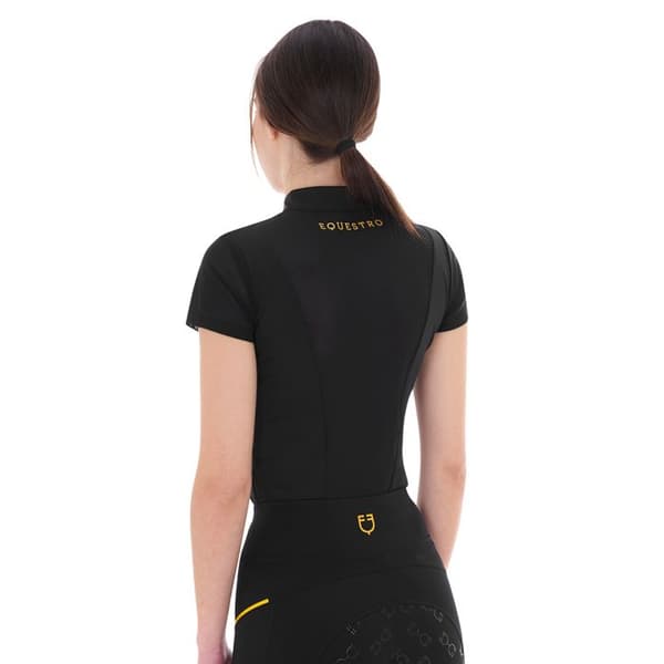 Träningspolo dam Equestro Micro-Mesh