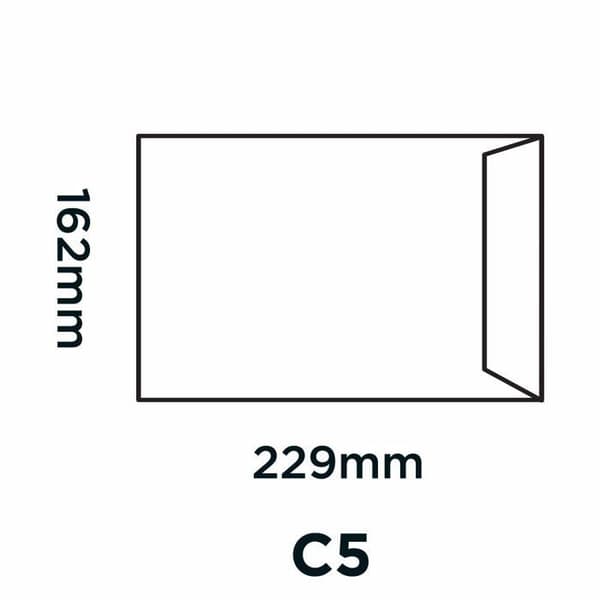 Blake Kuvert - 23893 - Pack med 500 Vita Kuvert