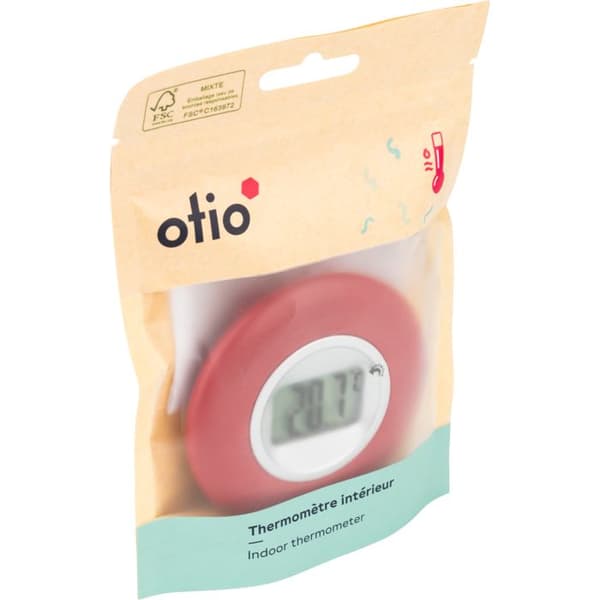 Inomhustermometer LCD - Bordeaux - Otio
