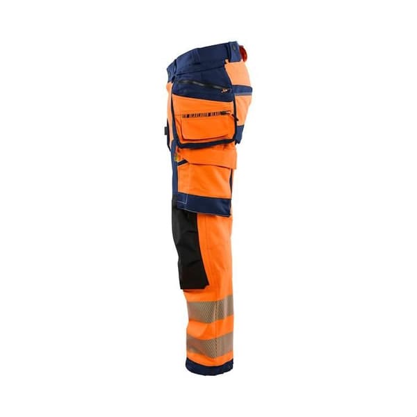 Blaklader 4D stretch arbetsbyxor med hög synlighet