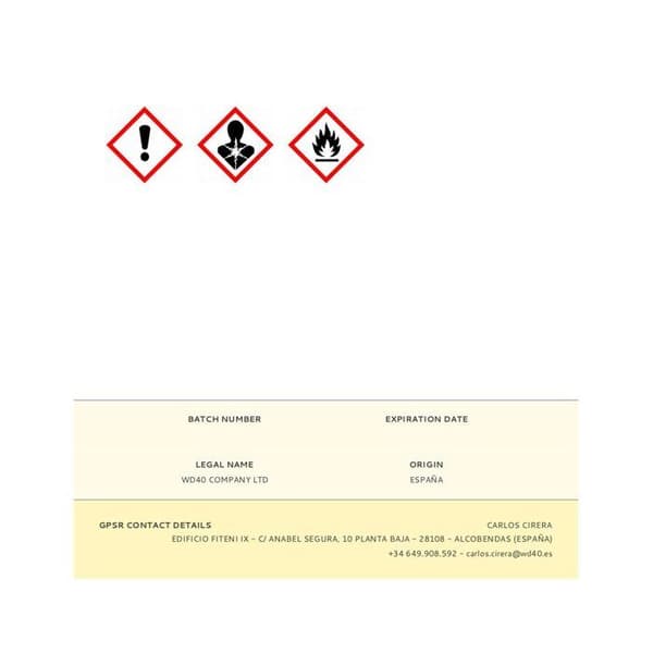 25 L. WD-40 Smörjolja 44025/e