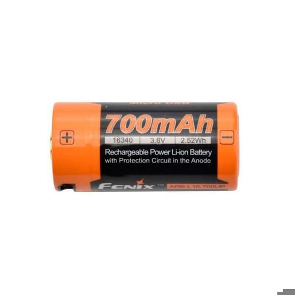 Uppladdningsbart batteri med micro usb Fenix 3,6 V/700 mah