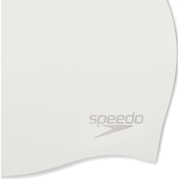 Badmössa - Speedo - SILC CAP AF/AM/AU - Silikon - Vit - Unisex