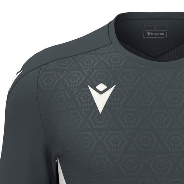 Maillot Macron Wisp - antracit/off white
