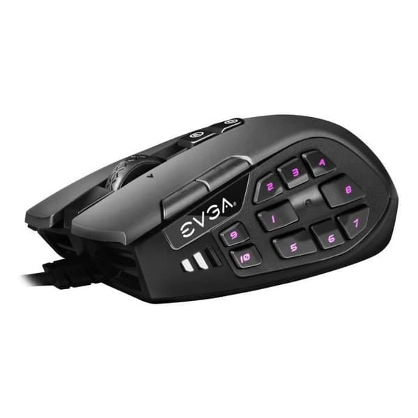 Souris MMO - EVGA - X15 - Optisk - 16000 DPI - 20 programmerbara knappar