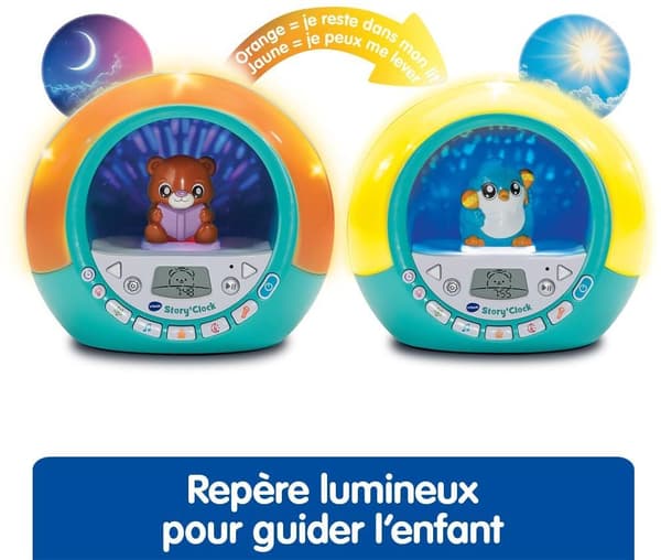 VTECH - SAGOTIDTAGARE - MIN BERÄTTARE VAKNAR - Blå