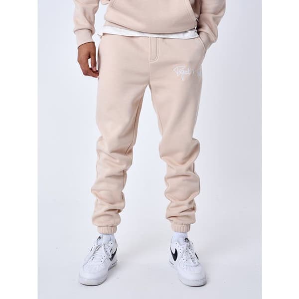 Joggingbyxor med elastisk midja och logotyp