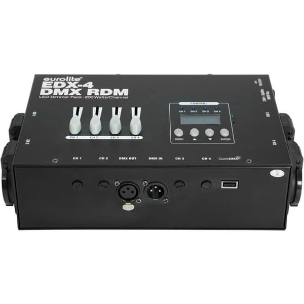 Eurolite EDX-4 DMX RDM dimmer LED