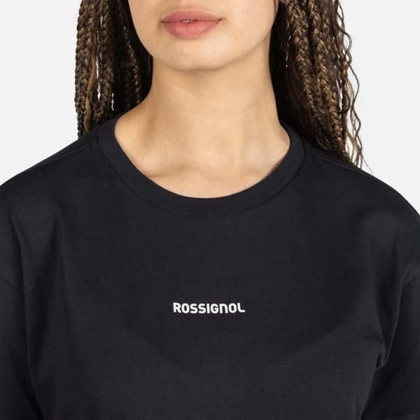 T-shirt dam Rossignol Presset - svart