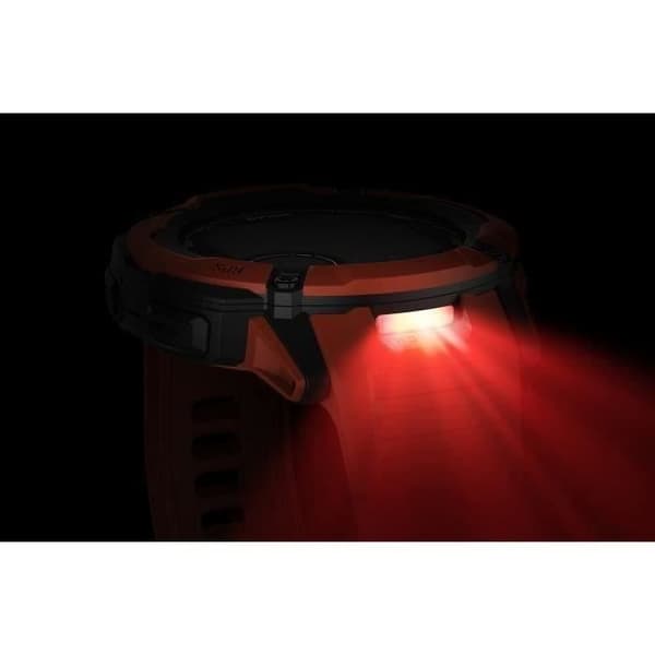 Ansluten GPS-klocka - GARMIN - Instinct 2X Solar Red
