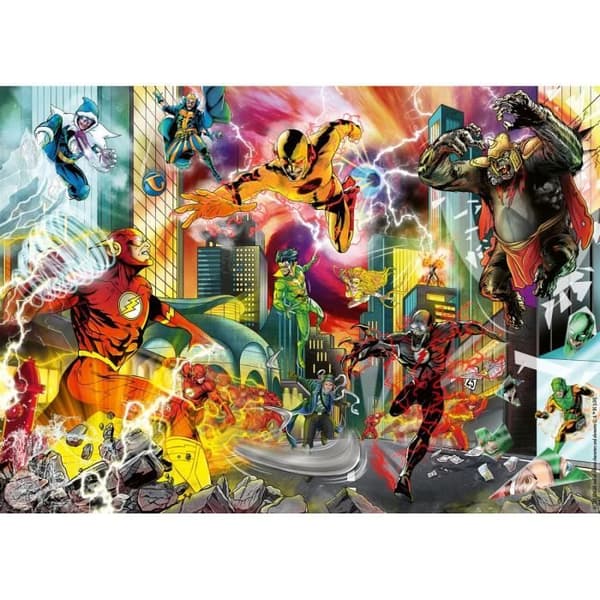 Pussel - RAVENSBURGER - The Flash - 1000 bitar - Flerfärgad - Kvalitetspussel