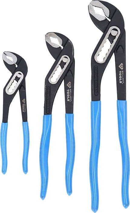 Multitång - BT064910 - 3 delar (7", 10", 12") - Blå - KS Tools
