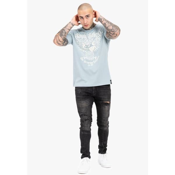 T-shirt i lös passform Tapout Throper