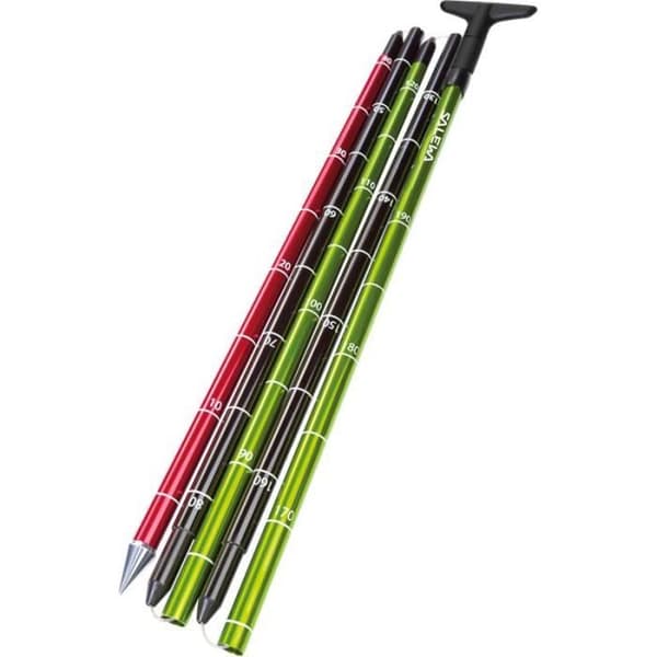 Lavinsond Salewa Lightning 240 — 6 segmenter lättlegering, graderad 5 cm, droppspets