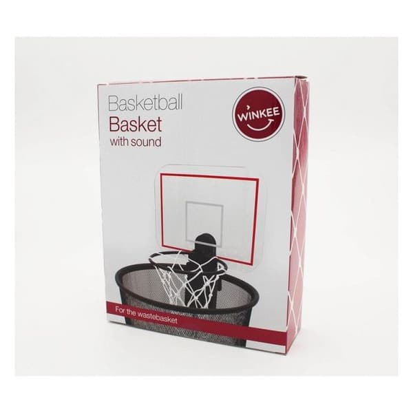Basketkorg för papperskorg - Vit
