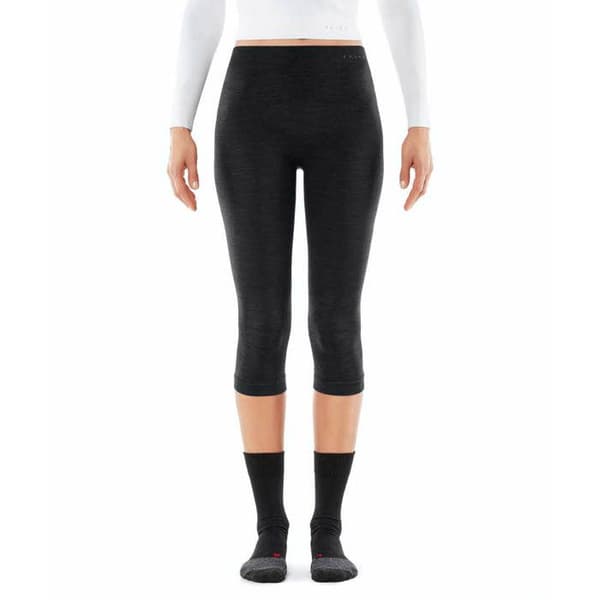 Collant 3/4 - FALKE - Wool-Tech - Isolerande merinoull - 2 andningsbara lager - Återvunnen polyamid
