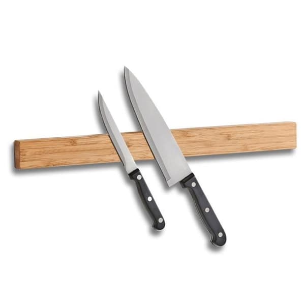 Magnetslinga - ZELLER - Kniv - Bambu - Svart - 45 cm