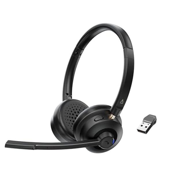 Trådlöst headset - Creative - Chatt - Mikrofon på stilk - Bullerdämpning - Bluetooth och USB