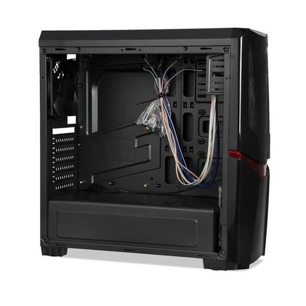 PC-chassi - IBOX - ORCUS X14 - MIDI TOWER - Svart - Elegant design - Hög kvalitet