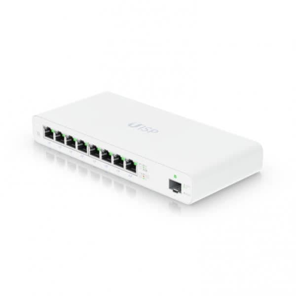 Router - UBIQUITI - UISP-R - Gigabit Ethernet - Vit - POE MicroPop