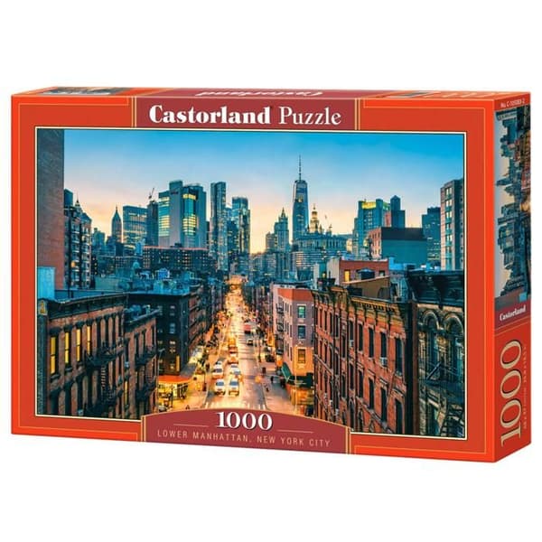 Pussel 1000 bitar: Lower Manhattan, New York