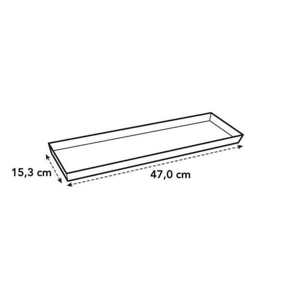 ELHO Loft Urban balkongfat - 50 cm - Antracitgrå
